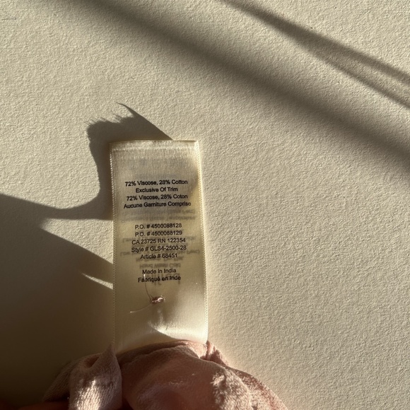 Wilfred Dusty Pink Sheer blouse in Size XS - Picture 6 of 6